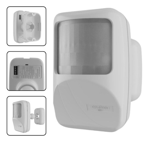 Sensor De Presença Frontal De Parede 110° Fotocélula Dip