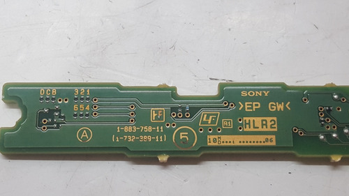Sensor Remoto 1-883-758-11 Infrarojo Tv Sony Bravia 40ex725