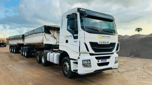 Iveco Hiway 480 6x4 Euro 5 Ano2018 Automático E Rodo Caçamba