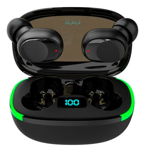 Auriculares Inalámbricos Y70  Bluetooth Recargables Premium! Color Negro