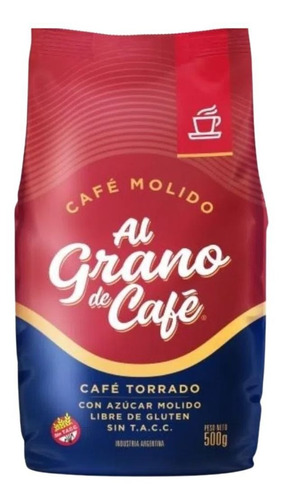 Cafe Al Grano Torrado Molido Cabrales 500 Gr