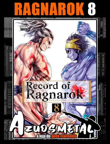 Record Of Ragnarok Vols. 1 + 2 + 3 + 4 KIT Mangá NewPOP Lacrados