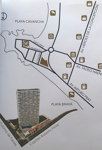 Venta De Cesión O Pie Departamento 1d-distrito Cavancha 2