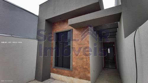Imagem 2 de 15 de Casa Para Venda Em Ponta Grossa, Cará-cará, 2 Dormitórios, 1 Banheiro, 1 Vaga - _1-2289981
