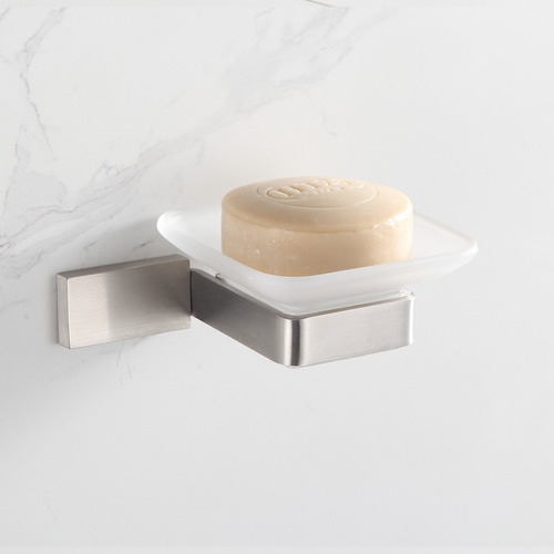 Saboneteira De Parede Aço Inox Escovado