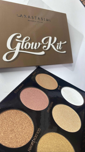 Anastasia Paleta Iluminadores Glow Kit 6 Tons Orig. Eua Tom Da Maquiagem Multi