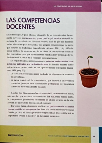 Libro De Educación Cómo Mejorar Mis Competencias Docentes