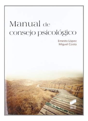Libro Manual De Consejo Psicológico De Ernesto López Méndez