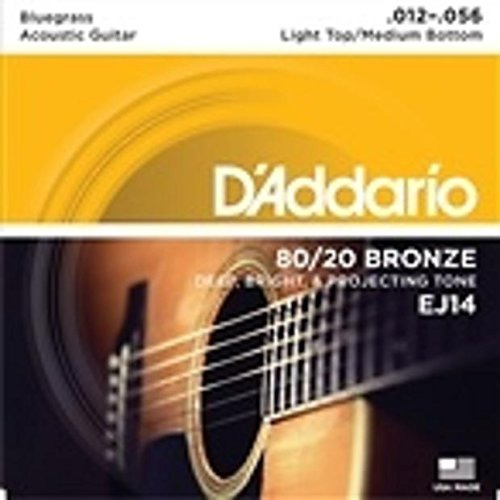 D'addario Ej14 Cuerda Para Guitarra Acustica (80 20) Color