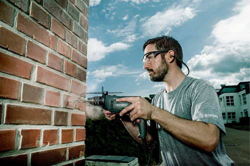 Imagen 3 de 7 de Taladro Percutor Metabo Sbe 650 13 Mm 650w