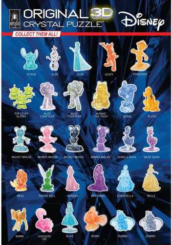 Bepuzzled Original 3d Crystal Puzzle - Cenicienta, Medio