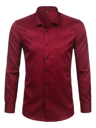 Camisa Elástica De Fibra De Bambú