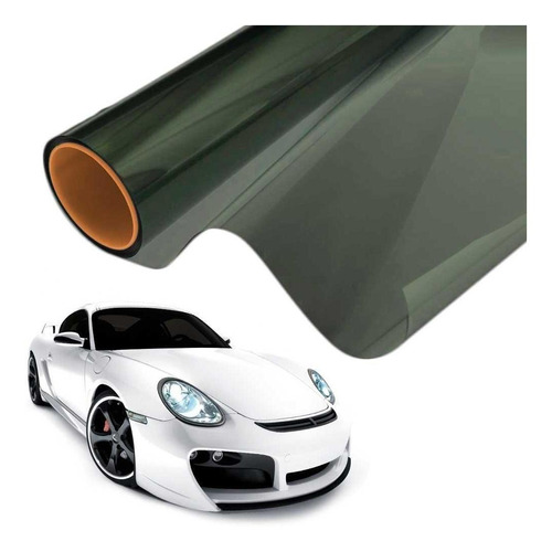 Insulfilm Automotivo G5 Grafite Fundo Verde Profissional 30m