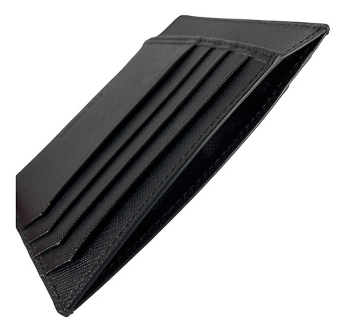 Tarjetero Montblanc Negro 6cc Sartorial 116340