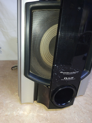 Módular Subwoofer Sony Genezi Gnx88 16 Ohms Funciona Al 100 Negro 150 W (Usado)