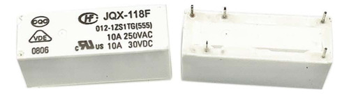 Relé Hf118f-012-1zs1 (555) Rele Jqx-118f-012-1zs1 12v 10a