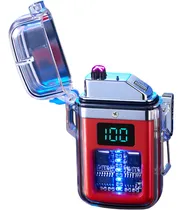 Comprar Encendedor Plasma Electronico Pantalla Y Pulso Recargable
