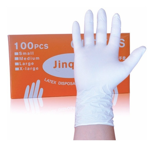 Guantes Quirurgicos Nitrilo Desechable Tamaño M Caja 100 Uni