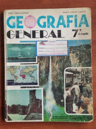 Geografía General 7º Grado / José Vargas Ponce - P. García