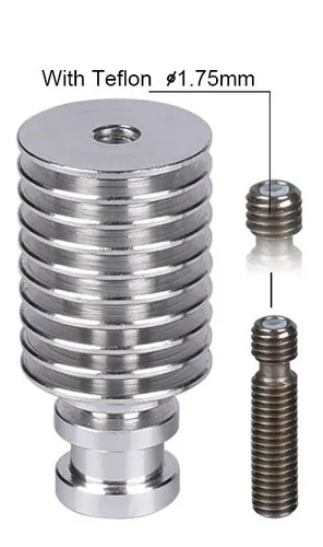 Extrusor Hotend Bowden Directo Largo E3dv6 1.75mm Con Teflon