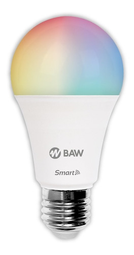 Lampara Led Rgb Inteligente Wifi Baw A60ty10w App Smartlife