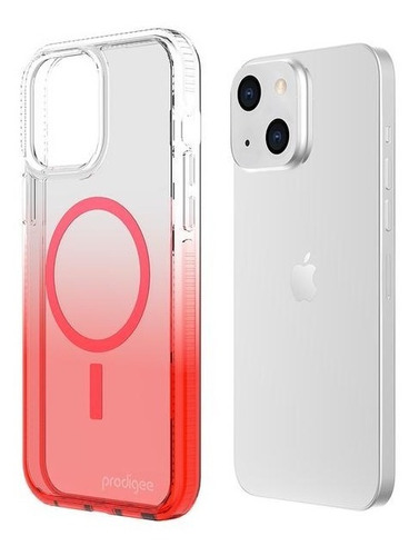 Funda Prodigee Para iPhone 13 Safetee Flow Blush Magnética