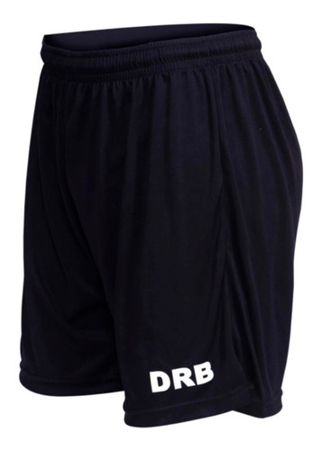 Short Deportivo Drb Liso Microfibra Adultos Entrenamiento