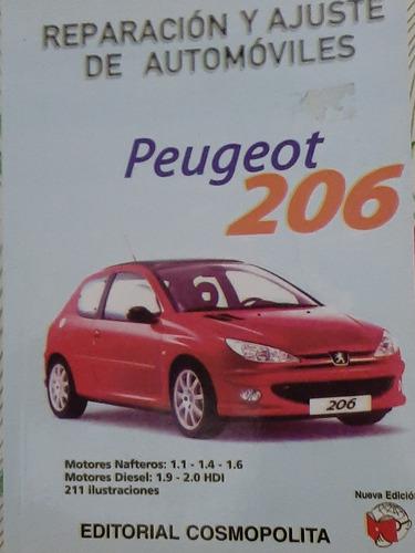 Manual De Reparación Y Ajustes De Automóviles Peugeot 206