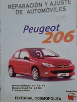 Comprar Manual De Reparación Y Ajustes De Automóviles Peugeot 206