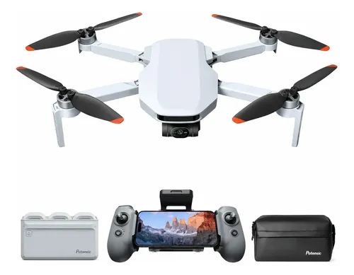 Drone Potensic Atom 2 8k Foto 4k Video 10km Controle Padrão+3 Baterias