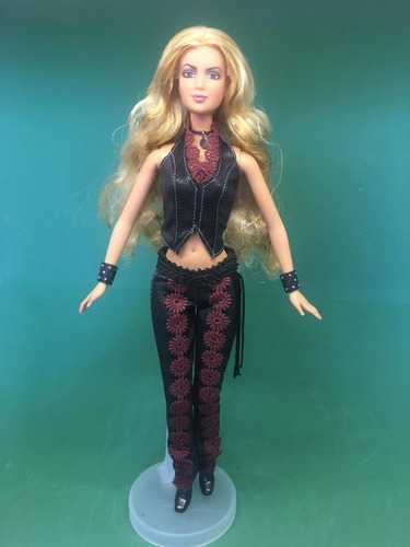 Boneca Shakira 2002 Mattel Barbie Cantora Sem Caixa