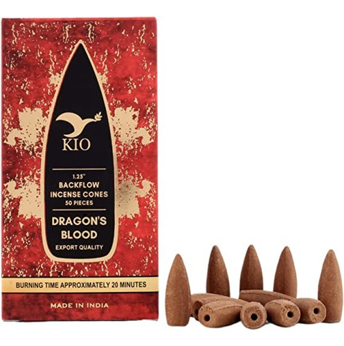 Inciensos Aromaticos Cono Reflujo Invertido Cascada 50pz