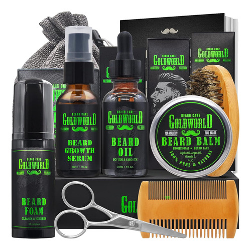 Kit De Barba De Aseo De Barba Con Espuma Goldworld