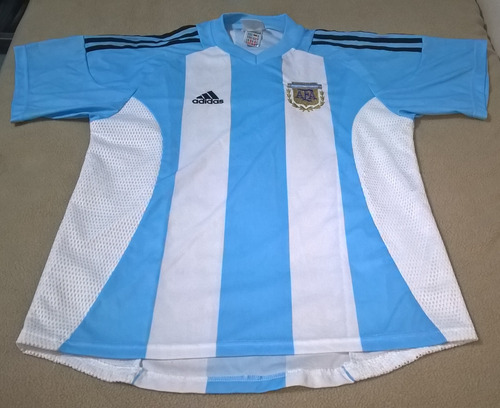 Camiseta Adidas Selección Argentina 2002 Original (Usado)