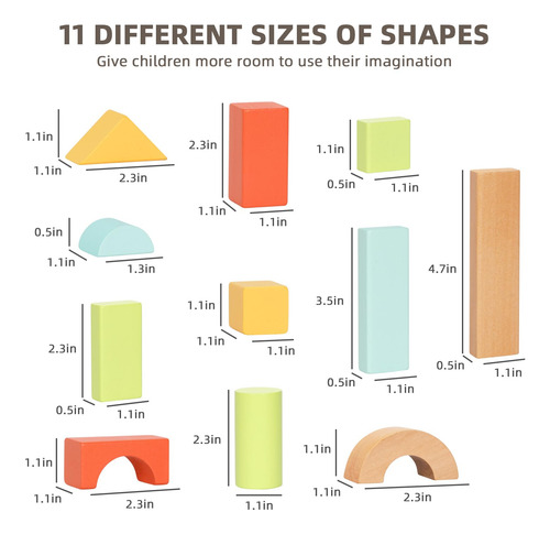 Building Blocks Look, 100 Unidades, Para Niños Pequeños De 1