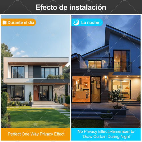 Película Espejo Privacidad Para Ventana Antirayas 10m X 50cm