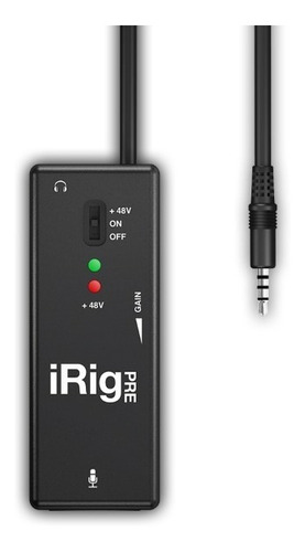 Irig Pre Interfaz Microfono iPhone Android Ik Multimedia