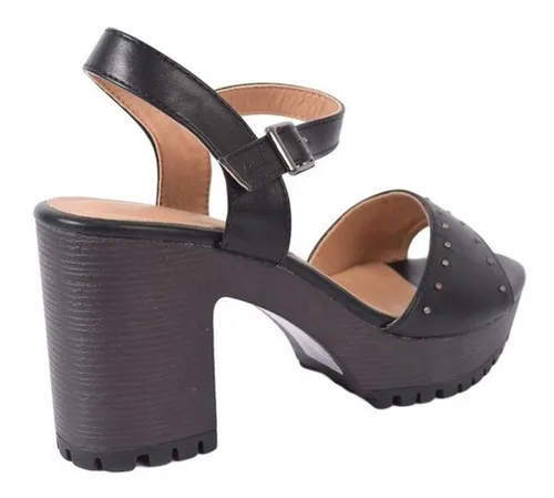 Sandalias Lady Stork Claire Mujer C modas Taco Acolchadas