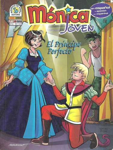 Revista Mónica Joven Em Espanhol Ed. 6 El Principe Perfecto