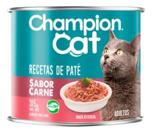 Champion Cat Adulto Paté Sabor Carne 315g