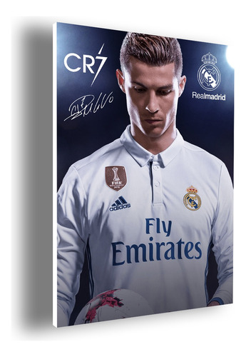 Cuadro Decorativo Cristiano Ronaldo Real Madrid