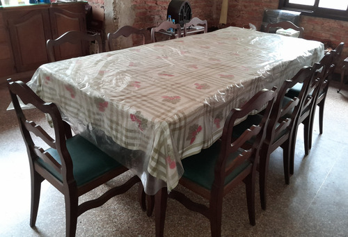 Juego De Comedor - Caoba - 10 Puestos - Mueble - Vintage (Usado)