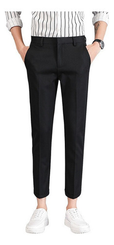 General Pantalon De Vestir Hombre Stretch Slim Partido Fácil