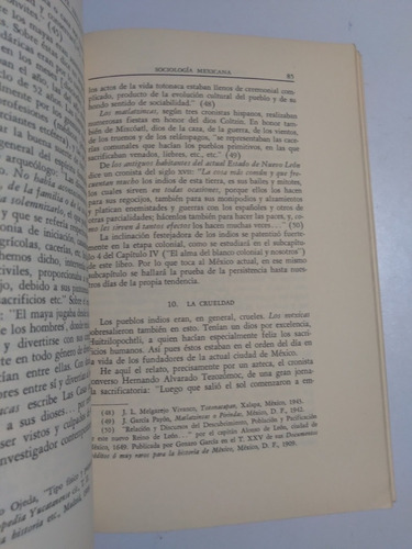 Libro Sociologia Mexicana /carlos A. Echanove (Usado)