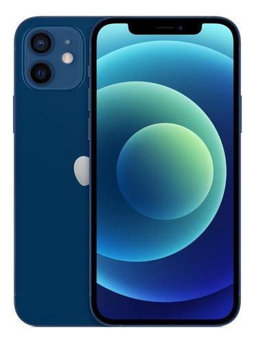 Apple Iphone 12 Azul 128 Gb Att Grado A Azul (Reacondicionado)