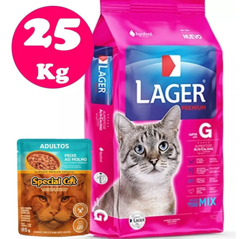 Lager Gato X 22kg + Sanitario 2kg