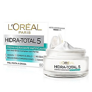 Loreal Paris Hidra Total 5 Piel Mixta A Grasa Cuidado Diario