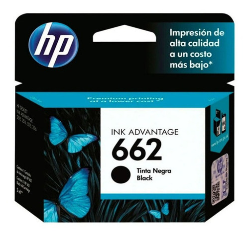 Cartucho Hp Original 662 Negro 1015 1515 2515 3515 Sd99