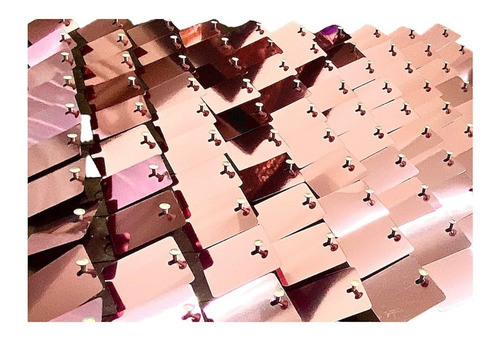 Imagen 2 de 10 de Shimmer Wall Panel Pared Cortina 30x30 Cms Rosa X 2 Unidades