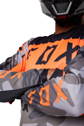 Imagen 7 de 10 de Conjunto Motocross Fox - 180 Bnkr - Camo
